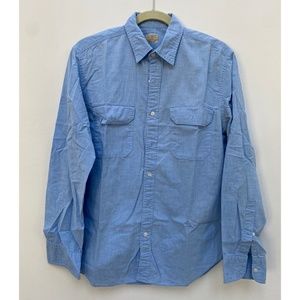 J. Crew casual button down blue Men's shirt